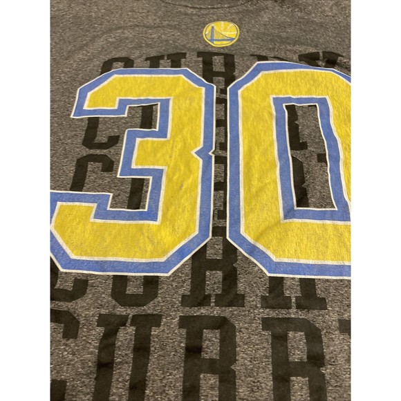Stephen Curry Golden State Warriors Shirt Mens XL Gray Short Sleeve Stretc  NBA - Picture 4 of 5